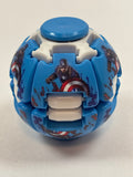 Fidget ball bleu motif Capitaine América Avengers