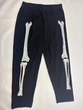 Legging noir motif squelette Sinsay – unisexe, 116