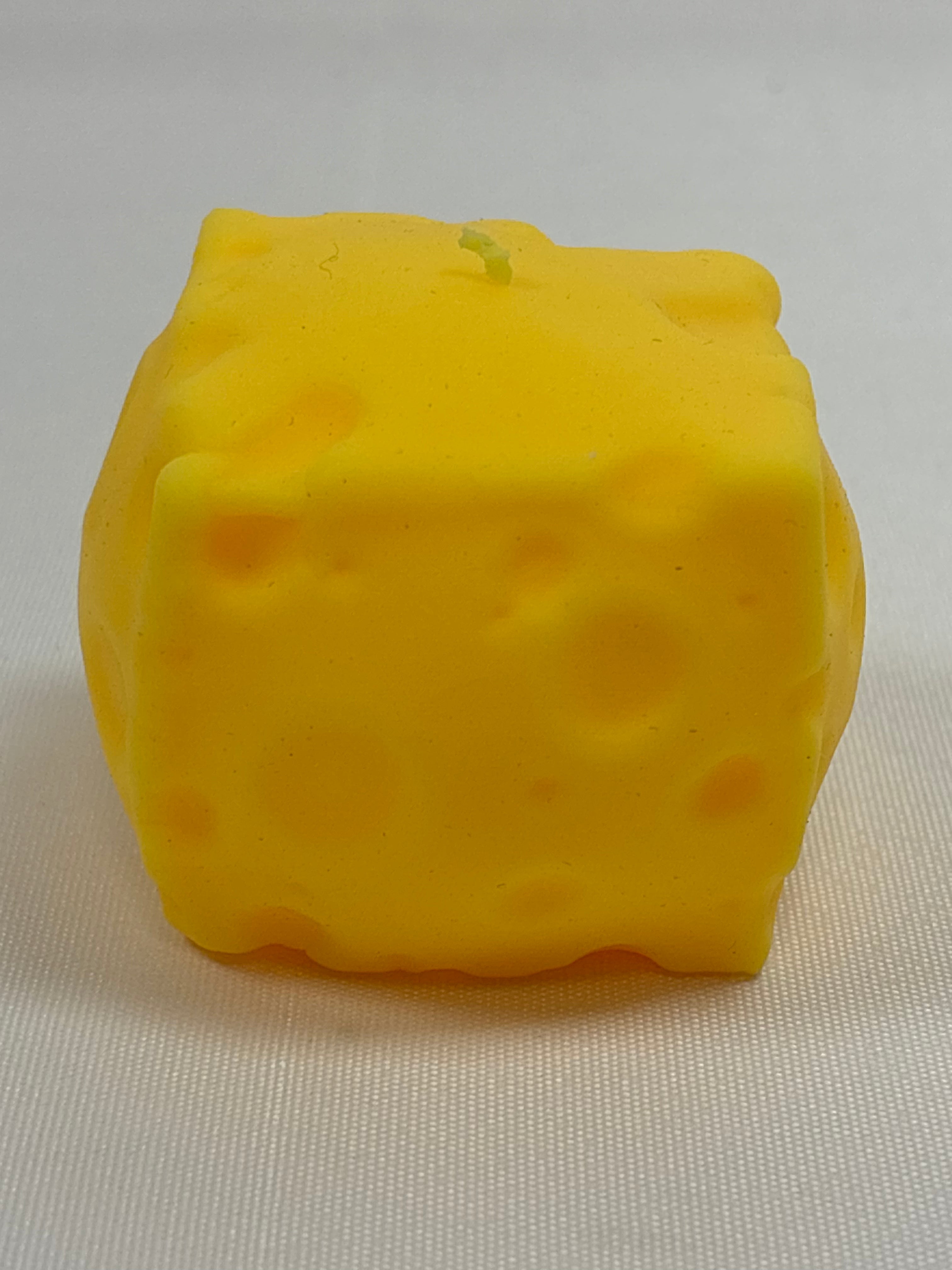 Squishy fromage jaune – Jouet sensoriel