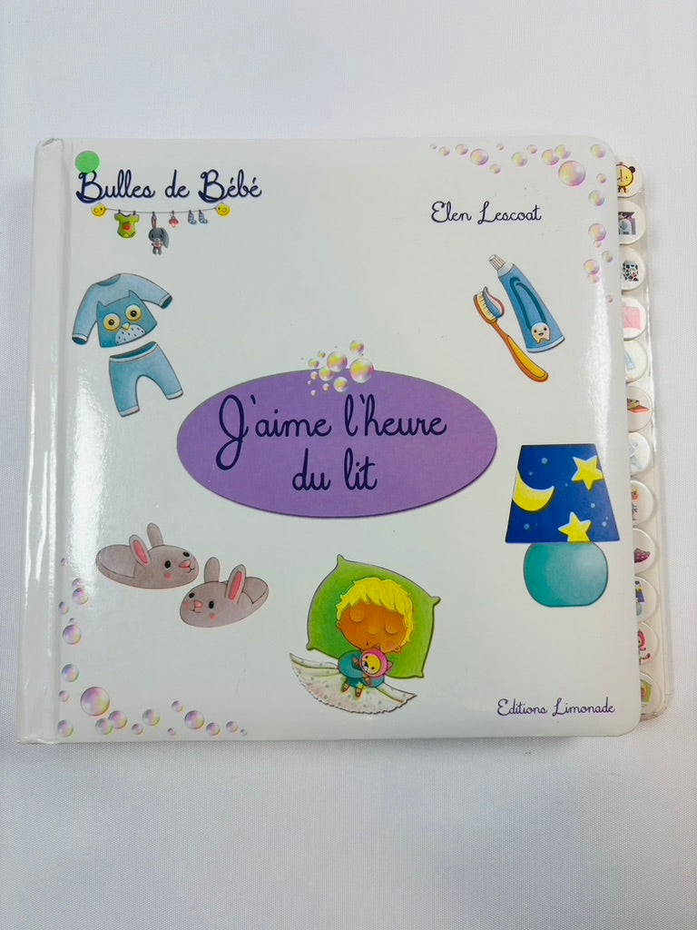 J'aime l'heure du lit