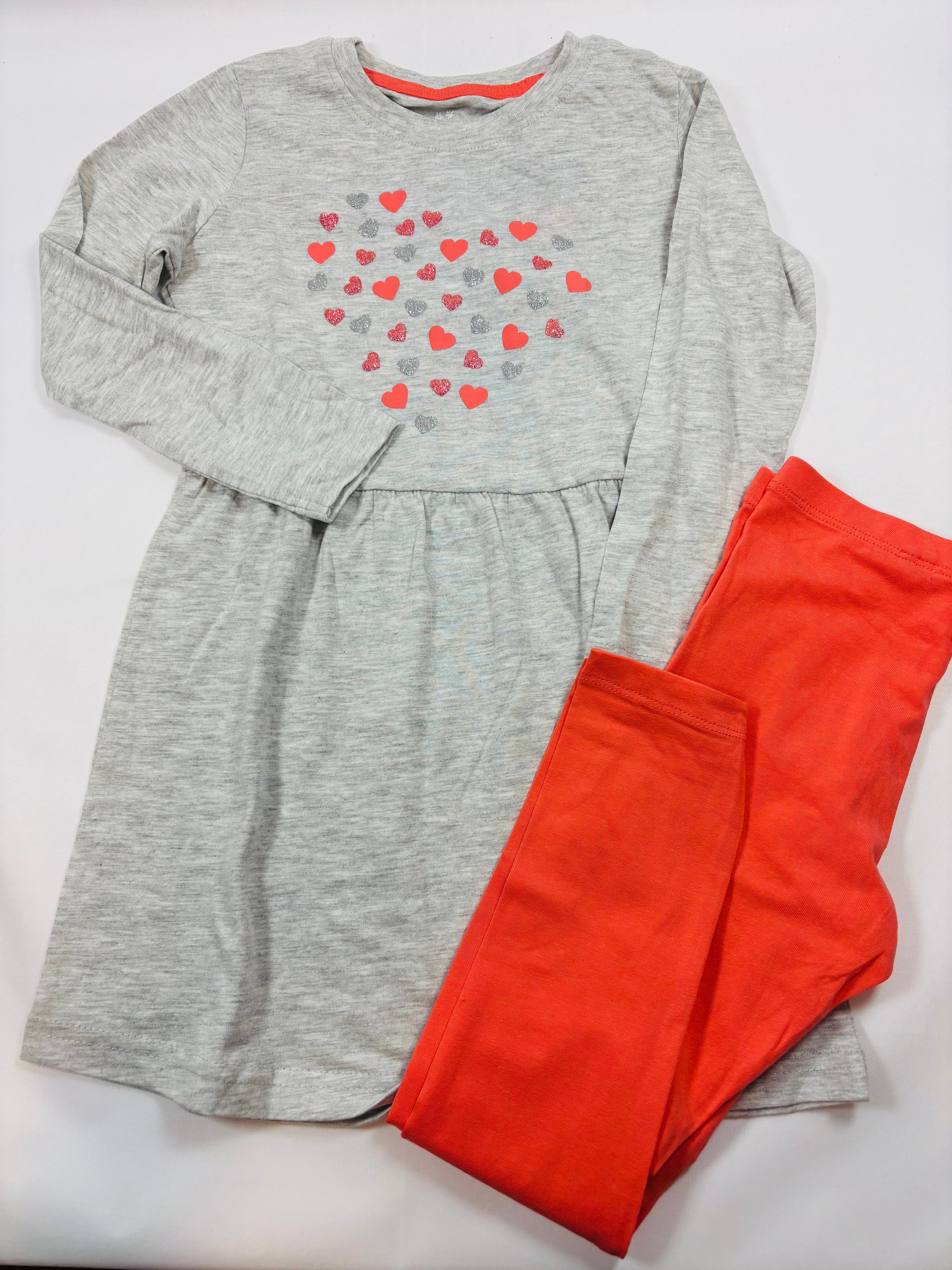 Ensemble robe + legging Lupilu — Fille taille 110/116