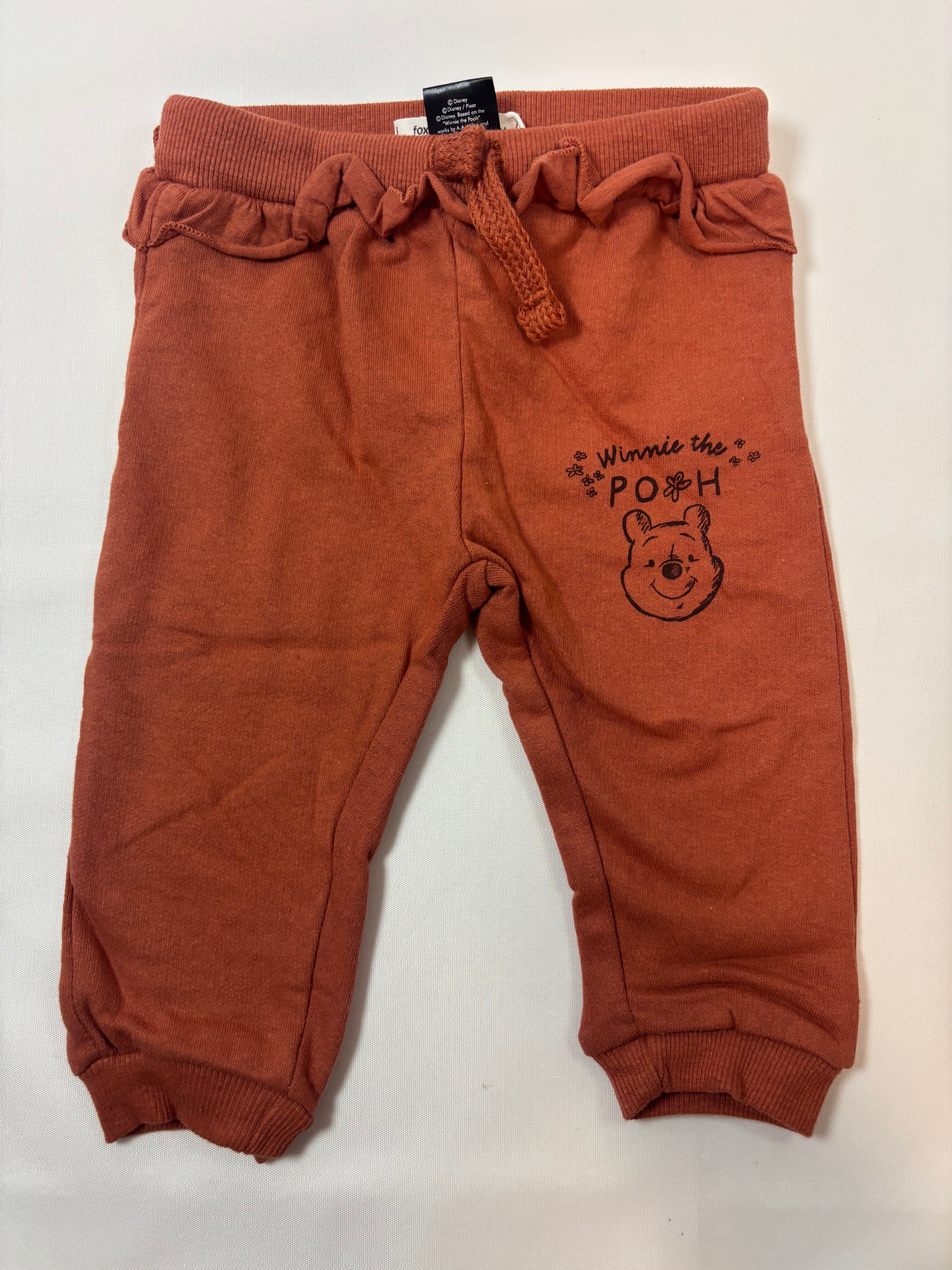 Pantalon de jogging orange motif Winnie l'Ourson – Sinsay – Fille 74