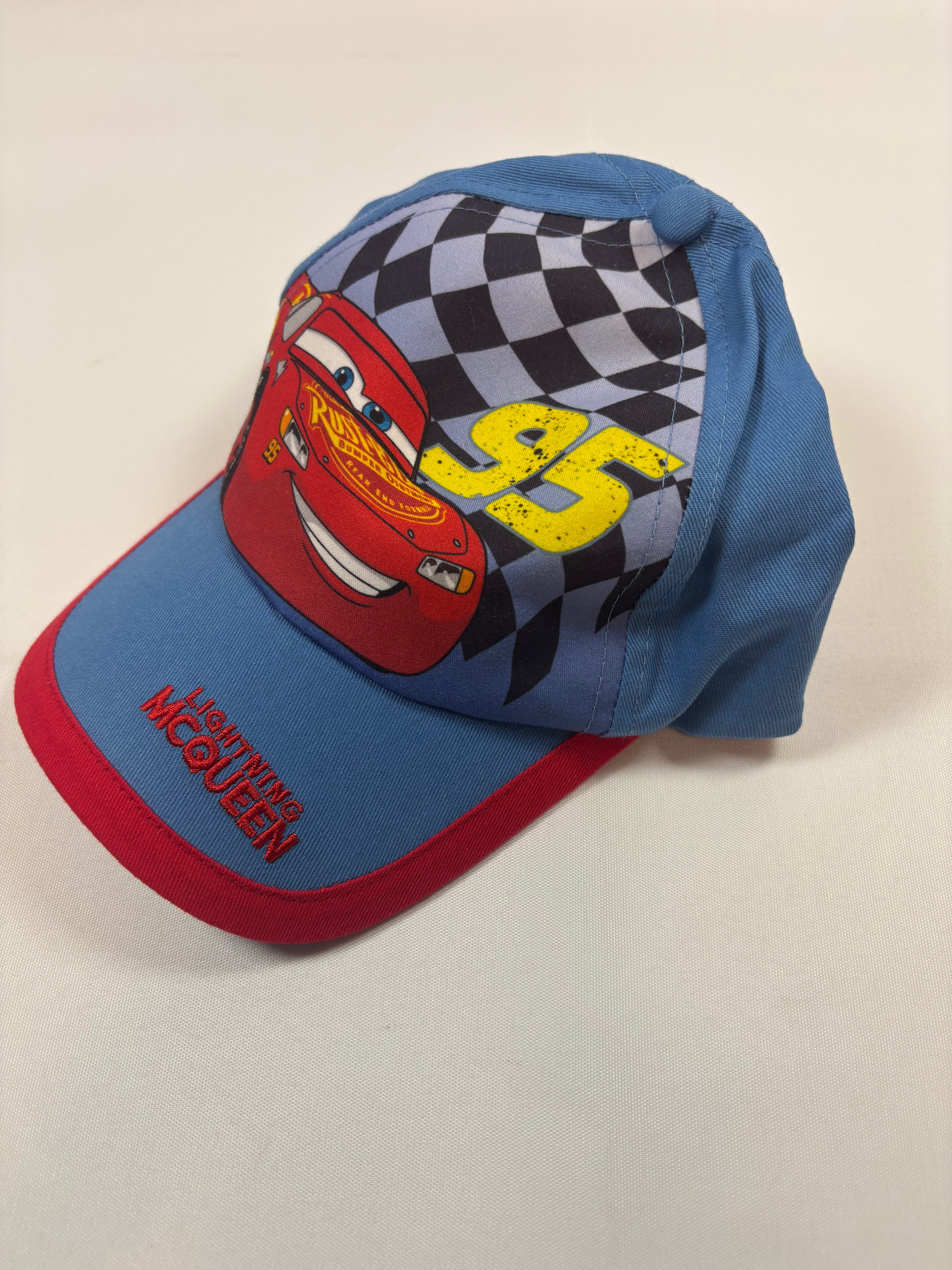 Casquette Cars bleu et rouge Smile – Garçon