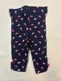 Legging bleu motif pastèque fille – taille 86