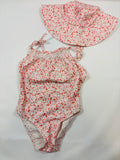 Maillot de bain motif Fleurs – Blanc 104 (C&A)
