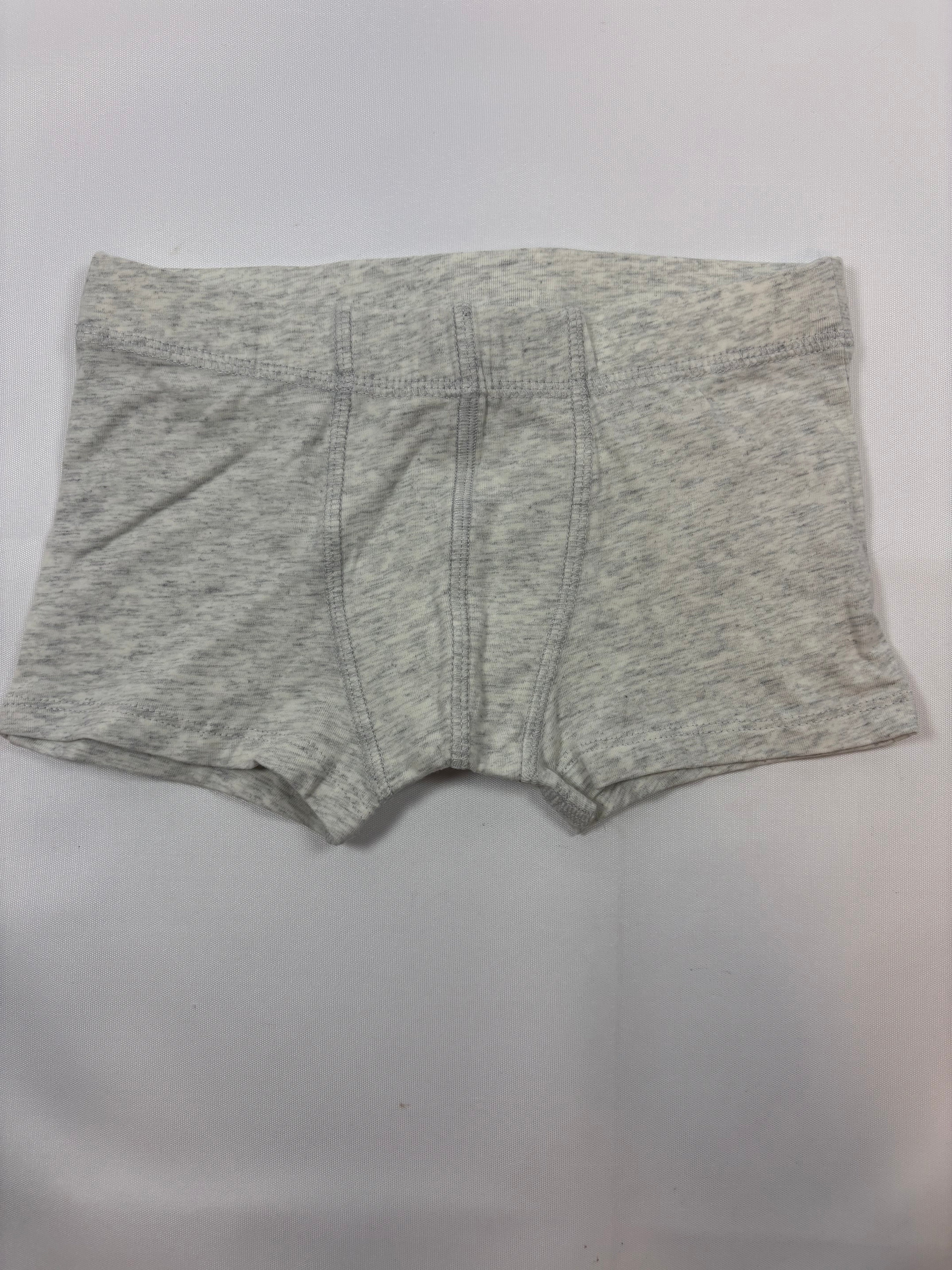 Boxer Gris Uni - Garçon 110/116