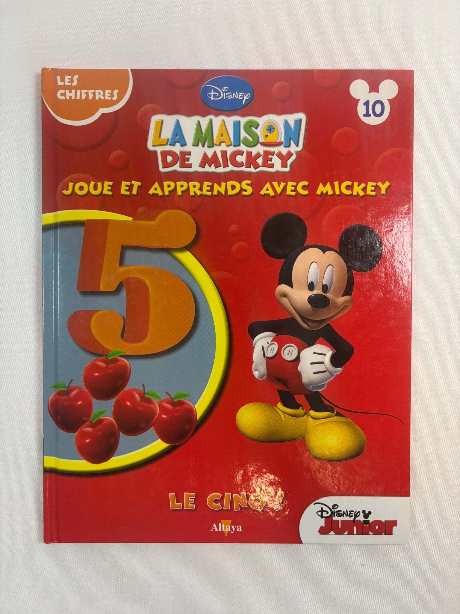Livre « La maison de Mickey - Joue et apprends » – Disney