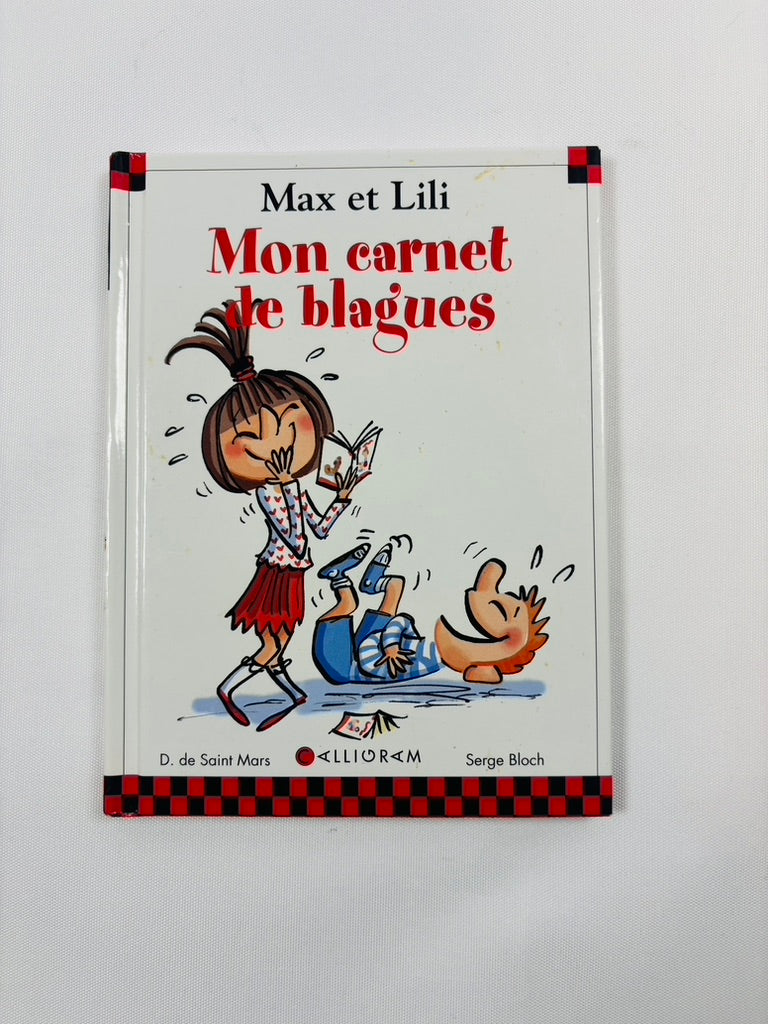 Max et Lili - Mon carnet de blagues