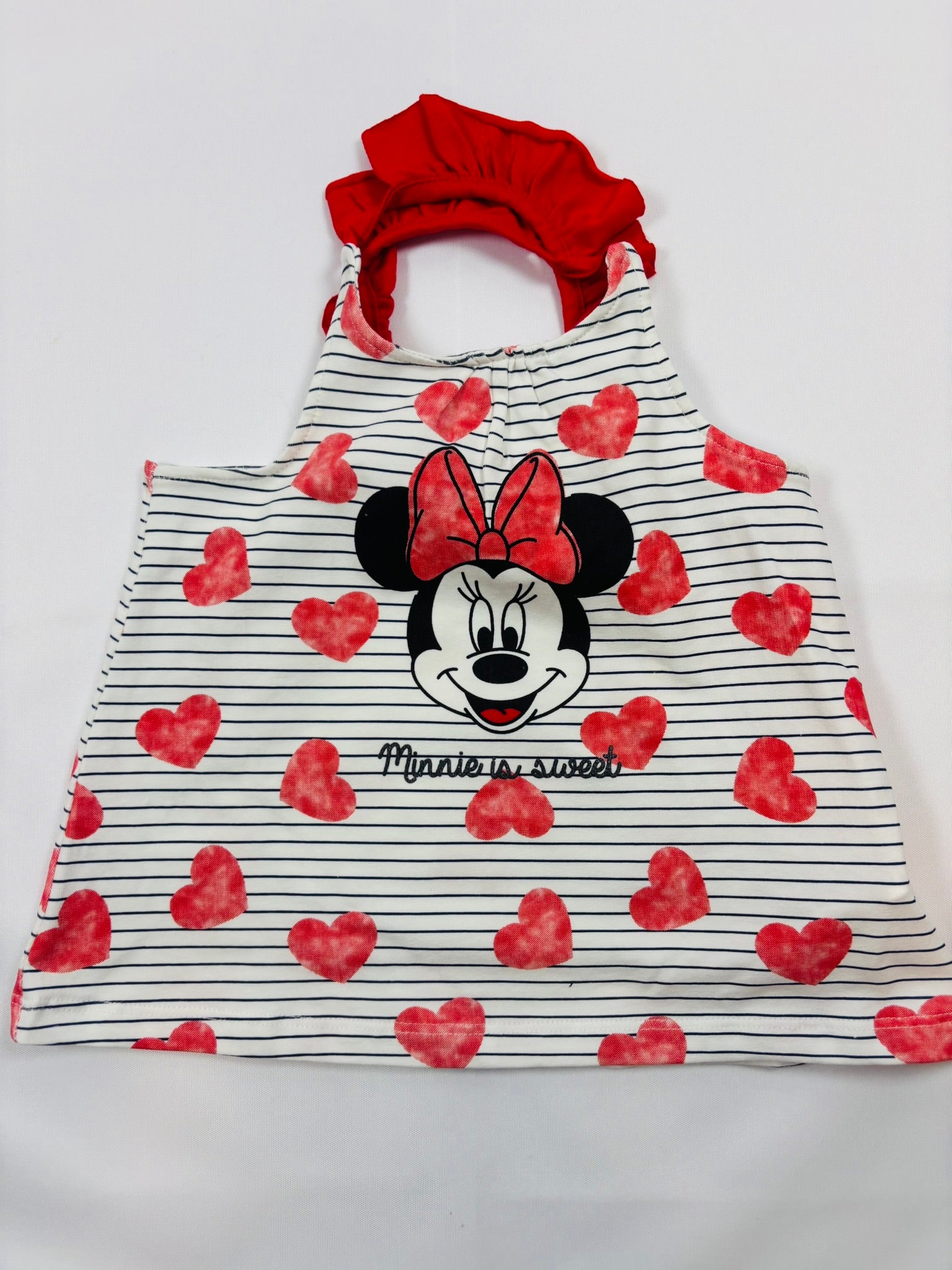 Débardeur rayé cœur Minnie Orchestra – Fille 80 (12M)