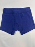 Boxer bleu foncé uni Migros – garçon, 110-116