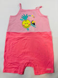 Combinaison rose motif smile fille – taille 92