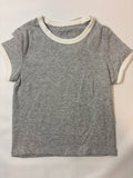 T-shirt gris clair uni fille – Primark – Taille 134