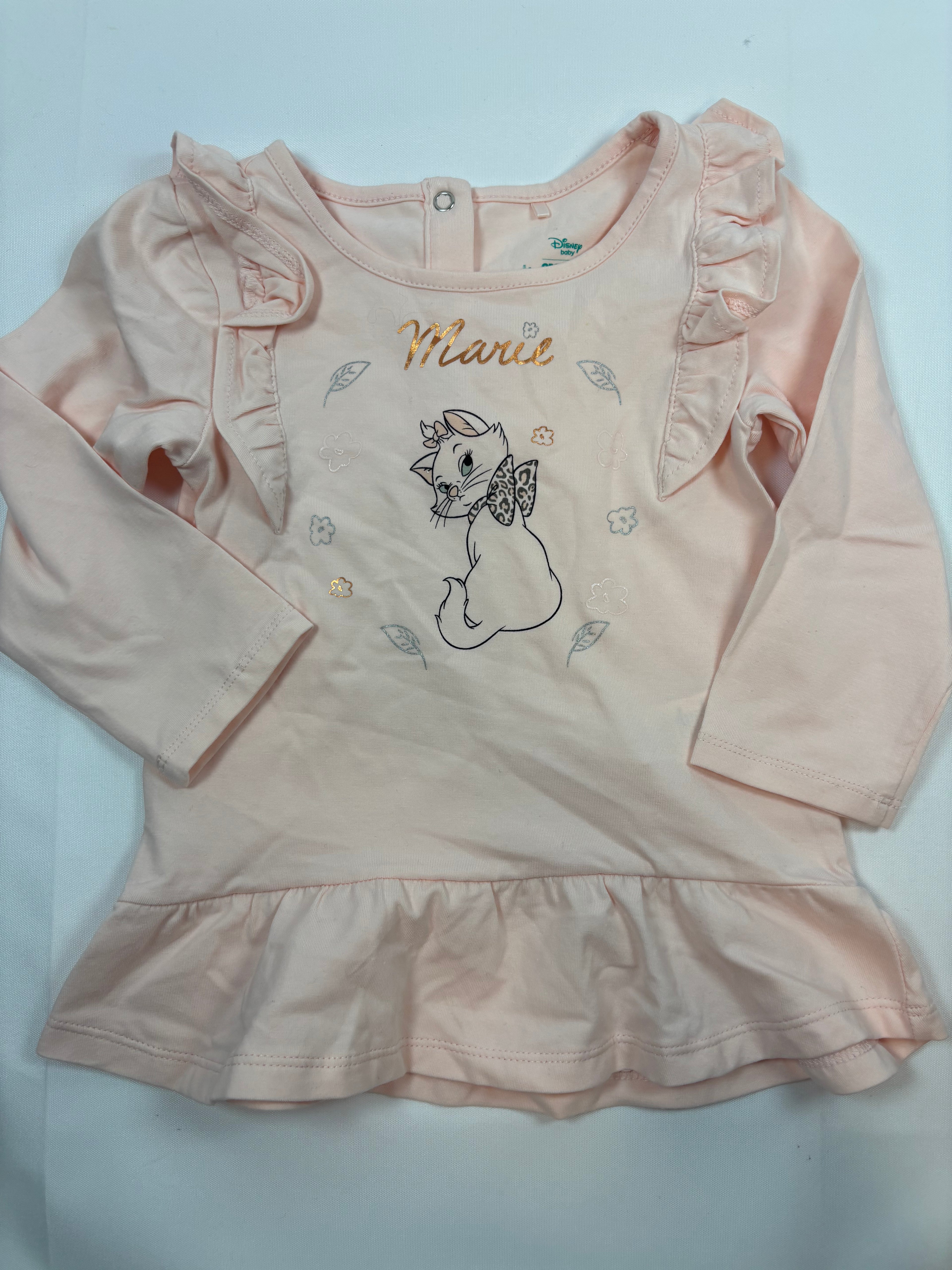 Sweat-shirt rose motif Marie (Aristochats) – Orchestra – Fille 86