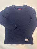 Sweat-shirt bleu foncé uni Lupilu fille – Taille 98/104