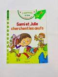 Sami et Julie cherchent les œufs