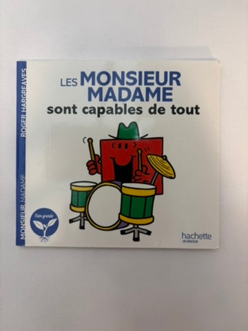 Les monsieur madame sont capable de tout – Hachette