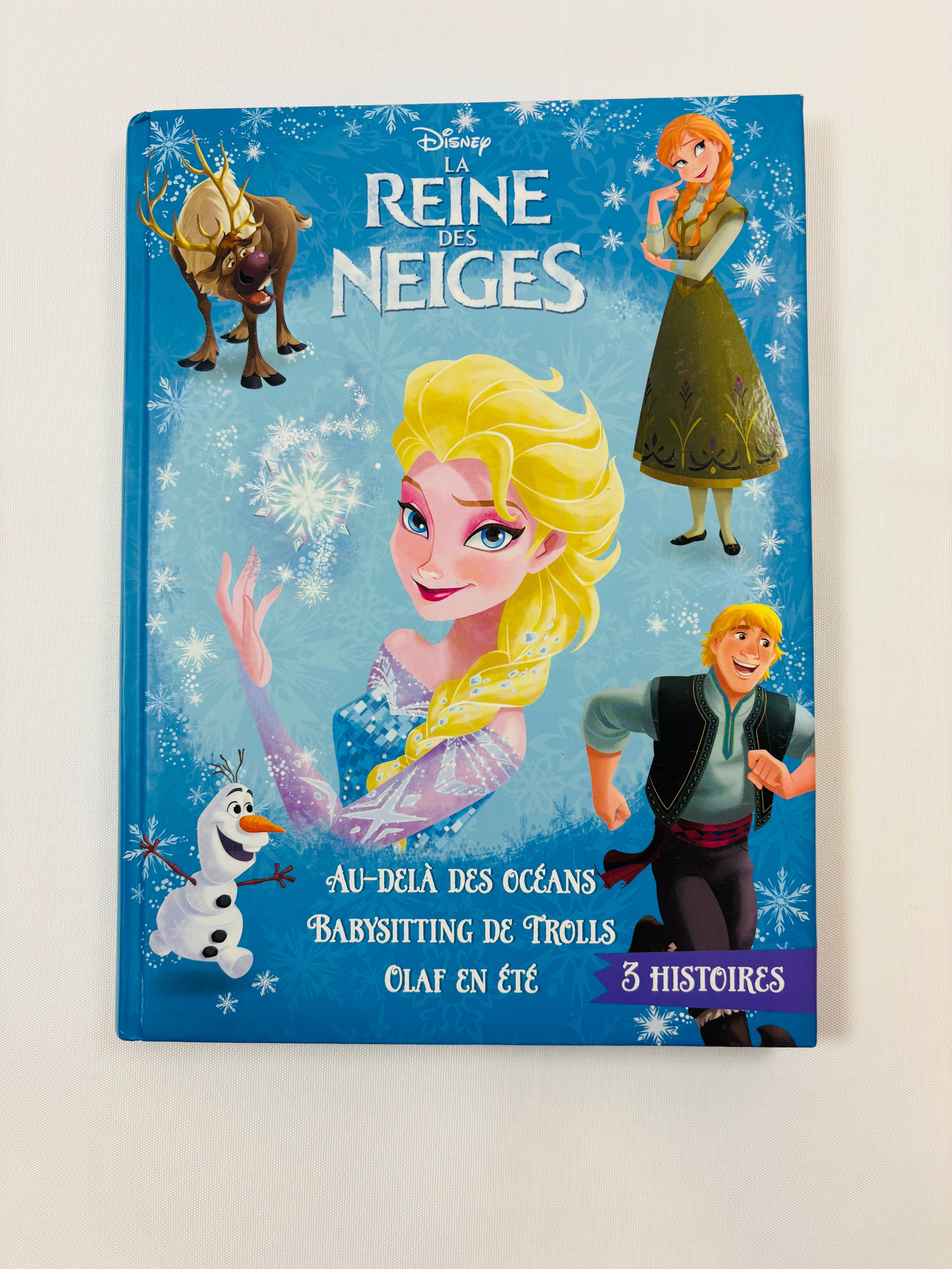 Livre La Reine des Neiges – 3 histoires – Disney