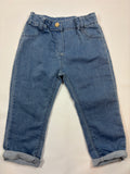 Jeans bleu fille (taille 86)