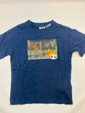 T-shirt bleu motif foot garçon – taille 128