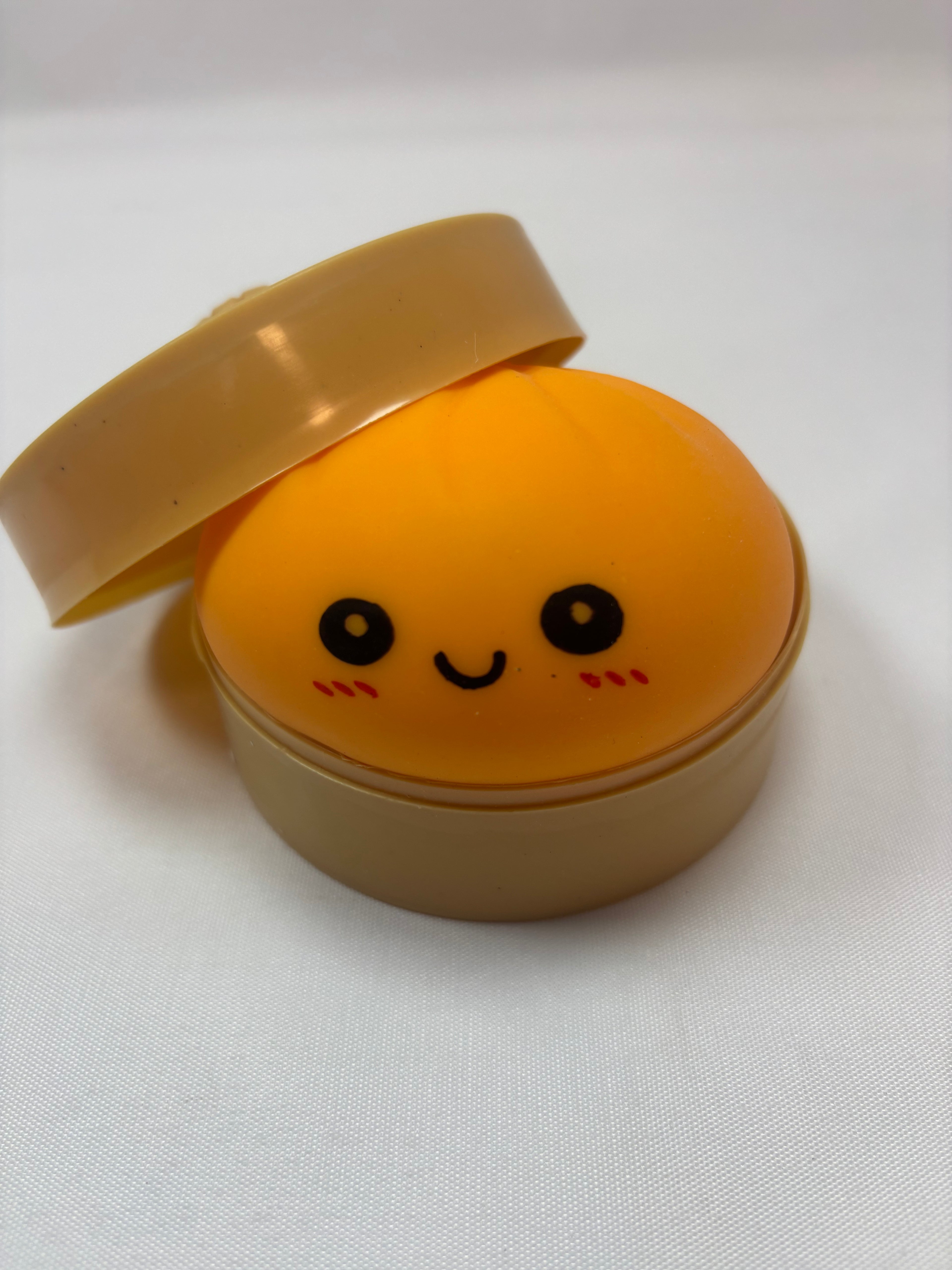 Jeu sensoriel Bun Squishy orange