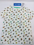 T-shirt blanc à motif Kiabi – Garçon taille 146-152
