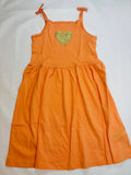 Robe motif Cœur – Orange 128 (C&A)