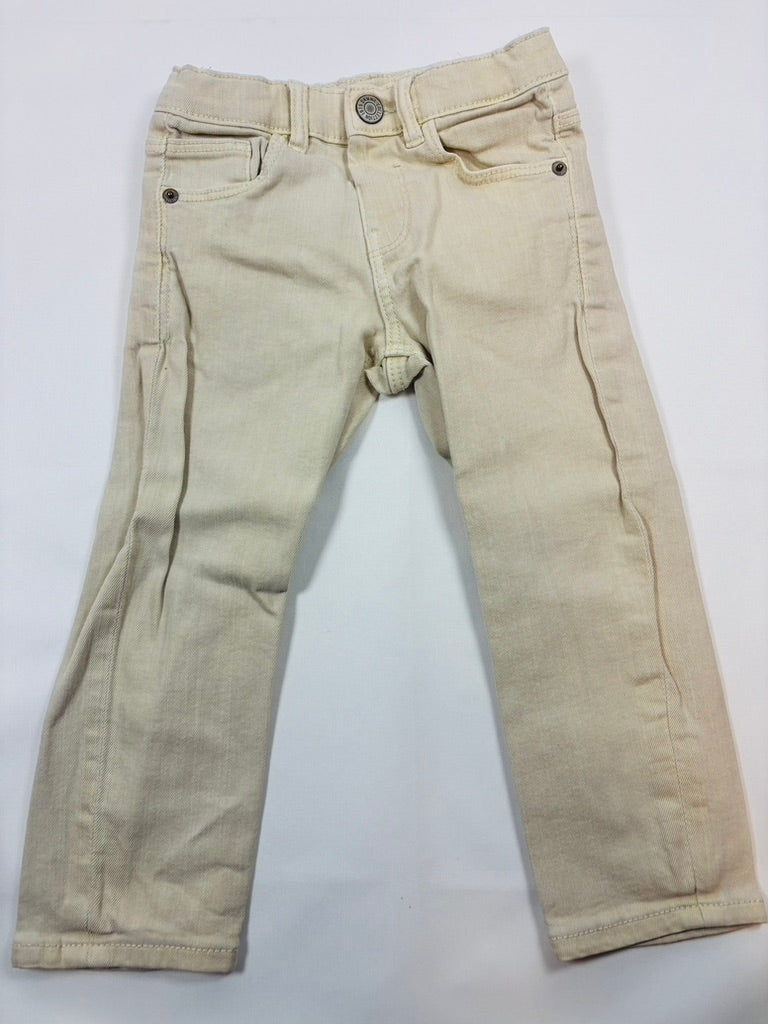 Jean beige – Garçon – 98