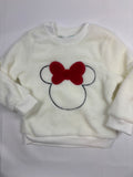 Pull blanc doux motif Minnie Orchestra – fille, 86