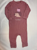 Pyjama 1 pièce rose motif hérisson Fox and Bunny – Taille 92 fille