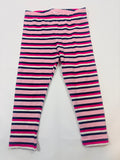 Legging rose rayé bleu - Lucky Kid - 86