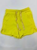 Short jaune uni fille – taille 86