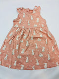 Robe rose motif lapin C&A – Fille