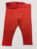 Legging orange Lupilu — Fille taille 62/68