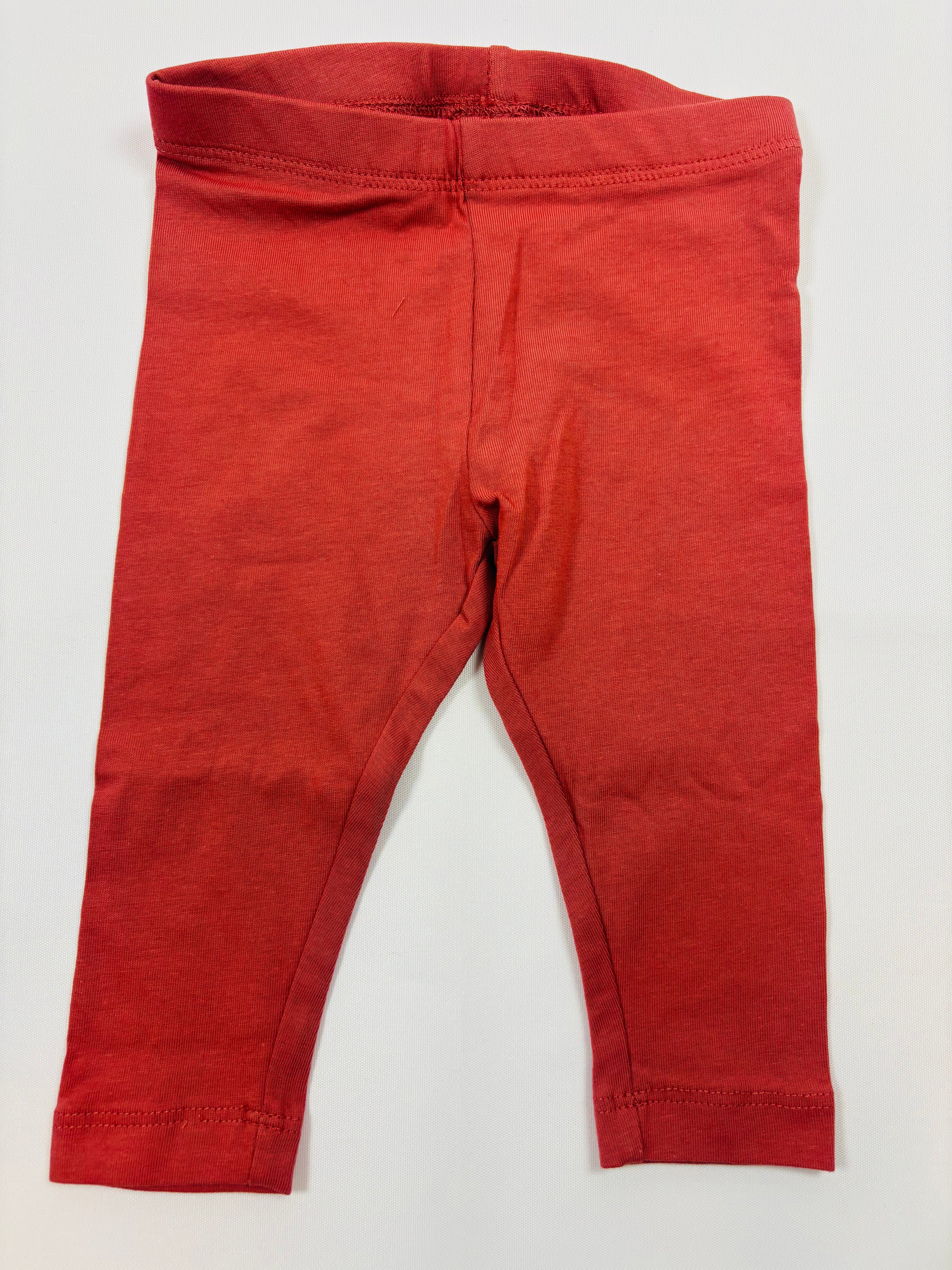Legging orange Lupilu — Fille taille 62/68