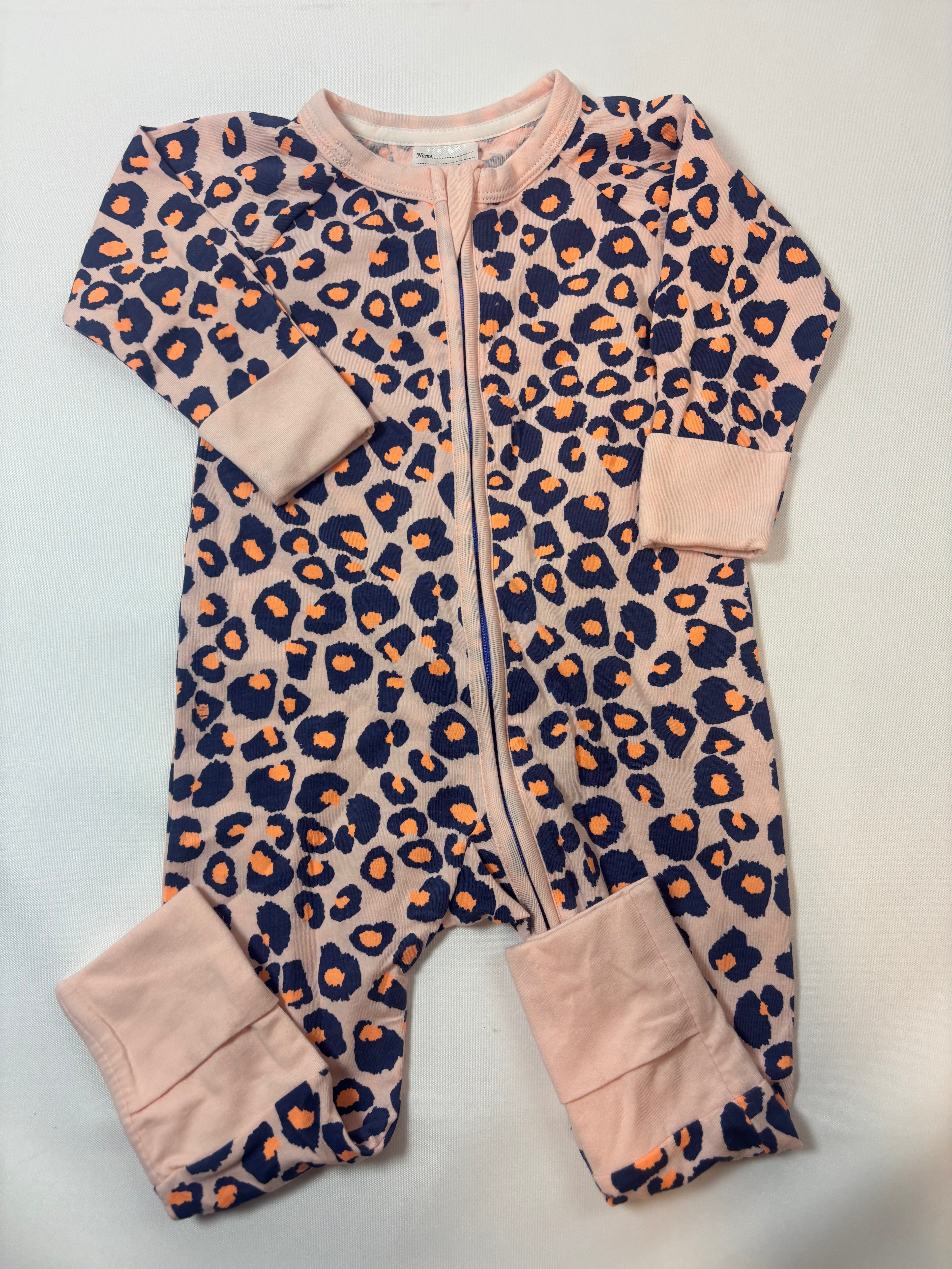 Pyjama 1 pièce rose motif léopard – Lupilu – Fille 68