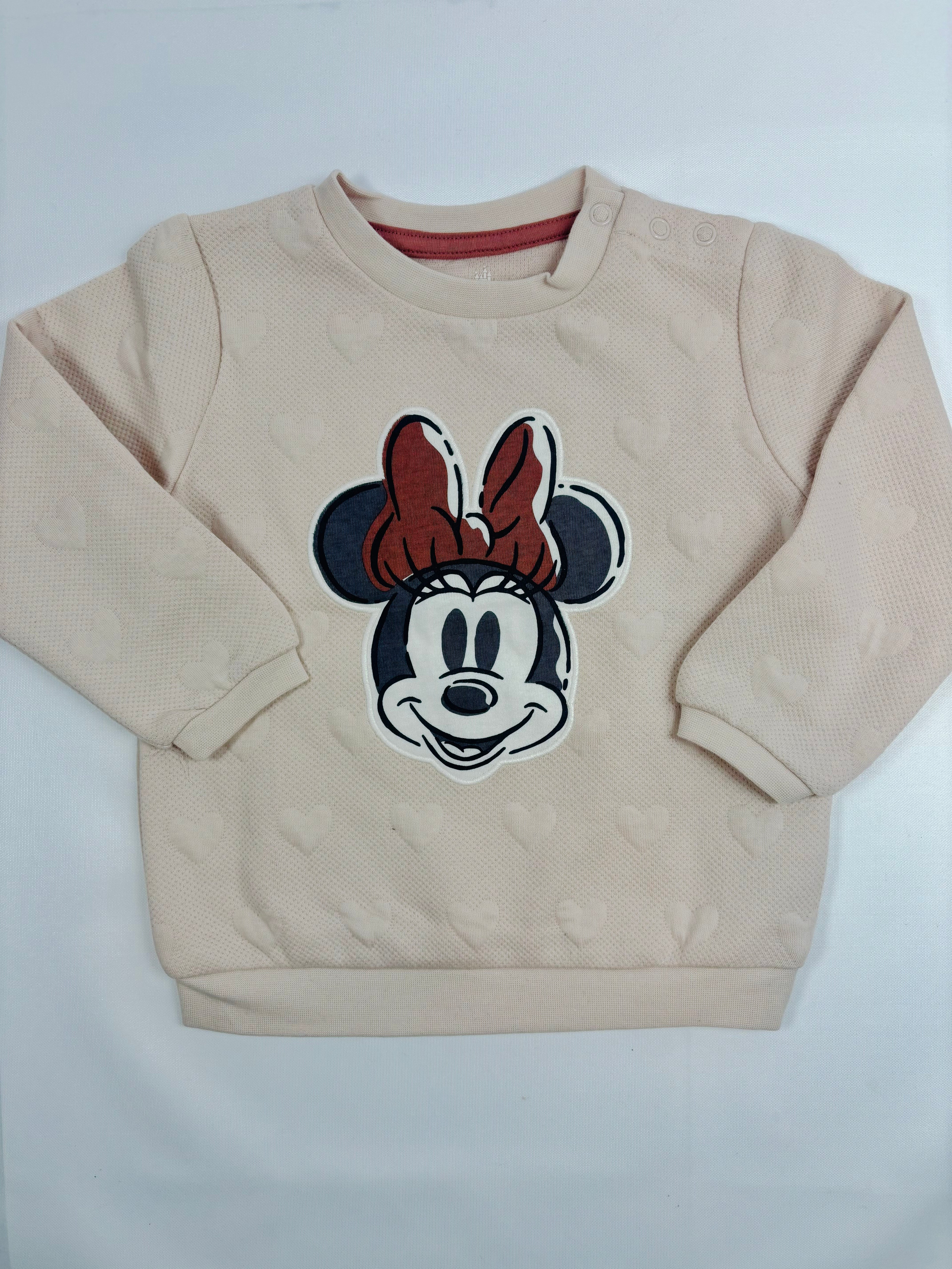 Pull rose motif Minnie C&A – fille, 86