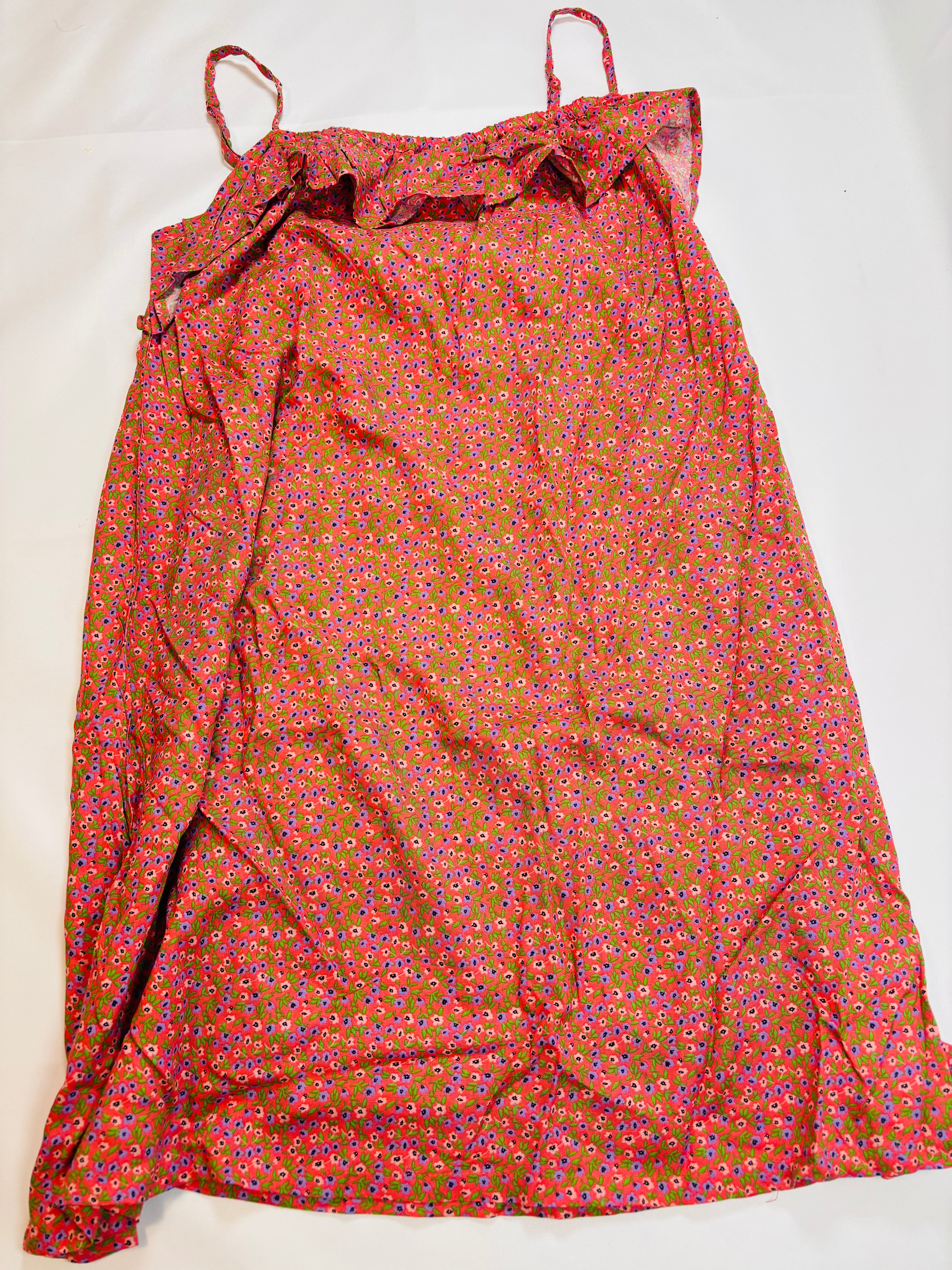 Robe orange à fleurs Losan – Fille 146-152 (10-12 ans)