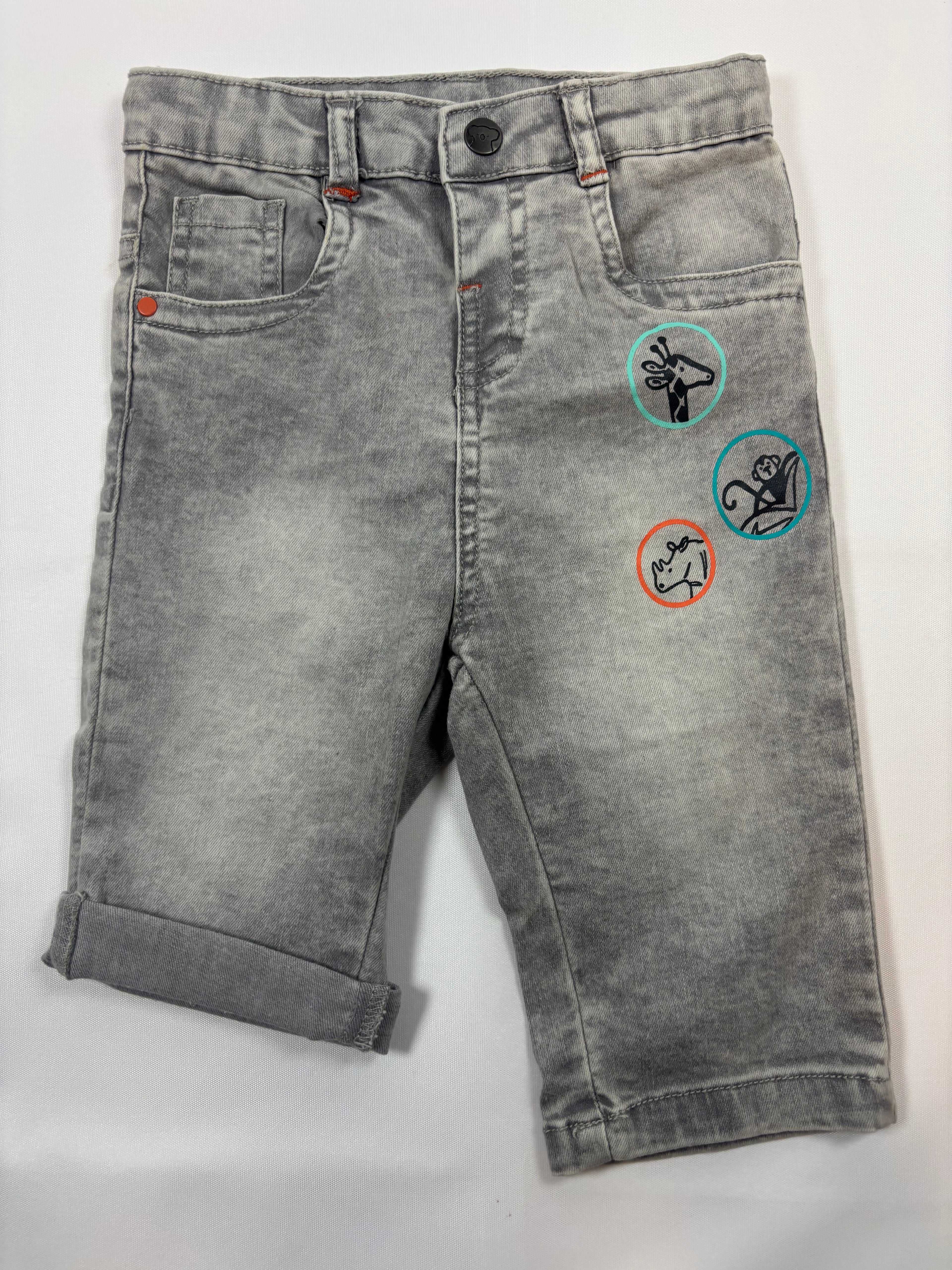 Jean gris 3/4 C&A – Garçon
