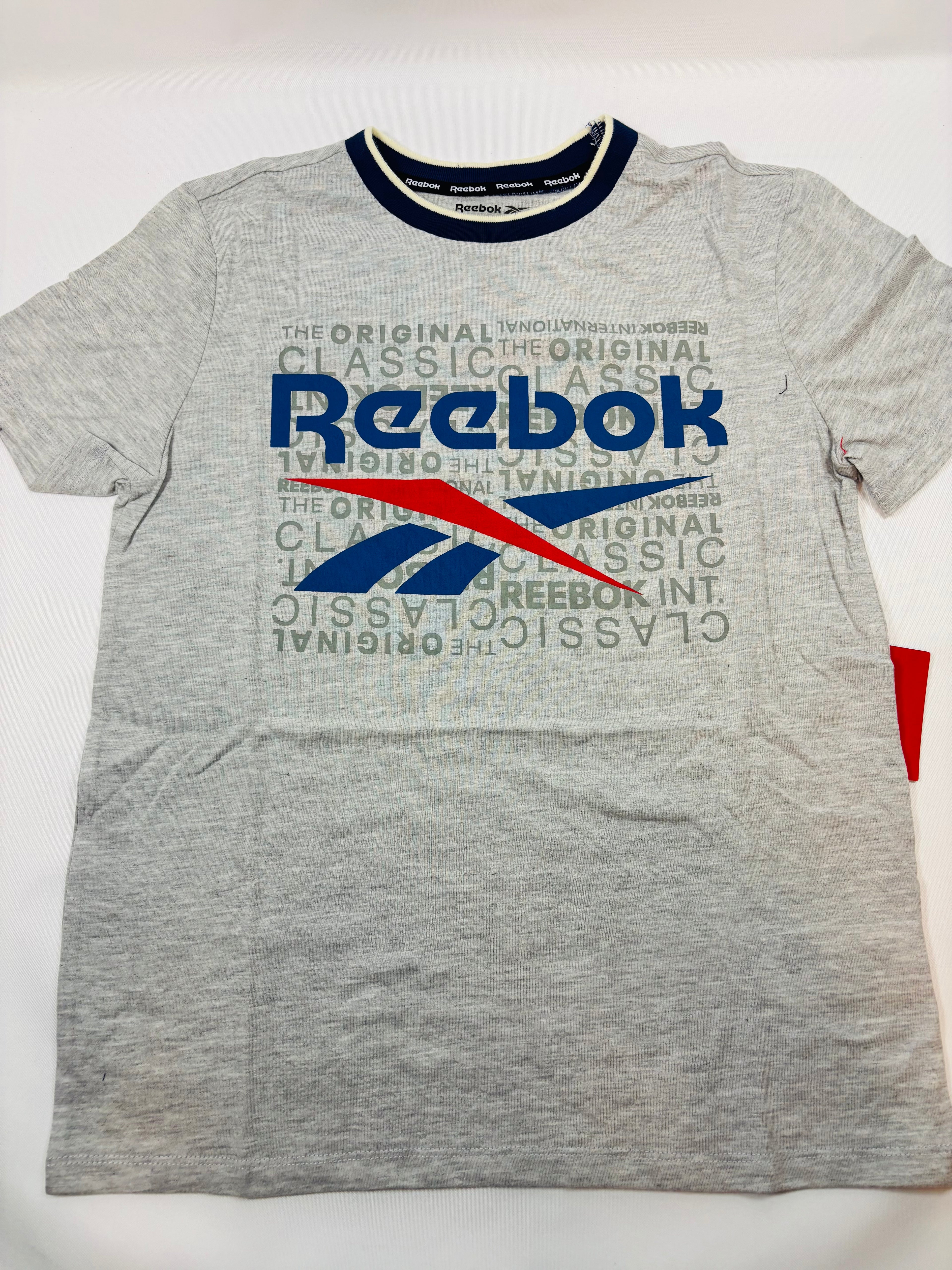 T-shirt Gris Neuf – Reebok | Taille 152 Garçon