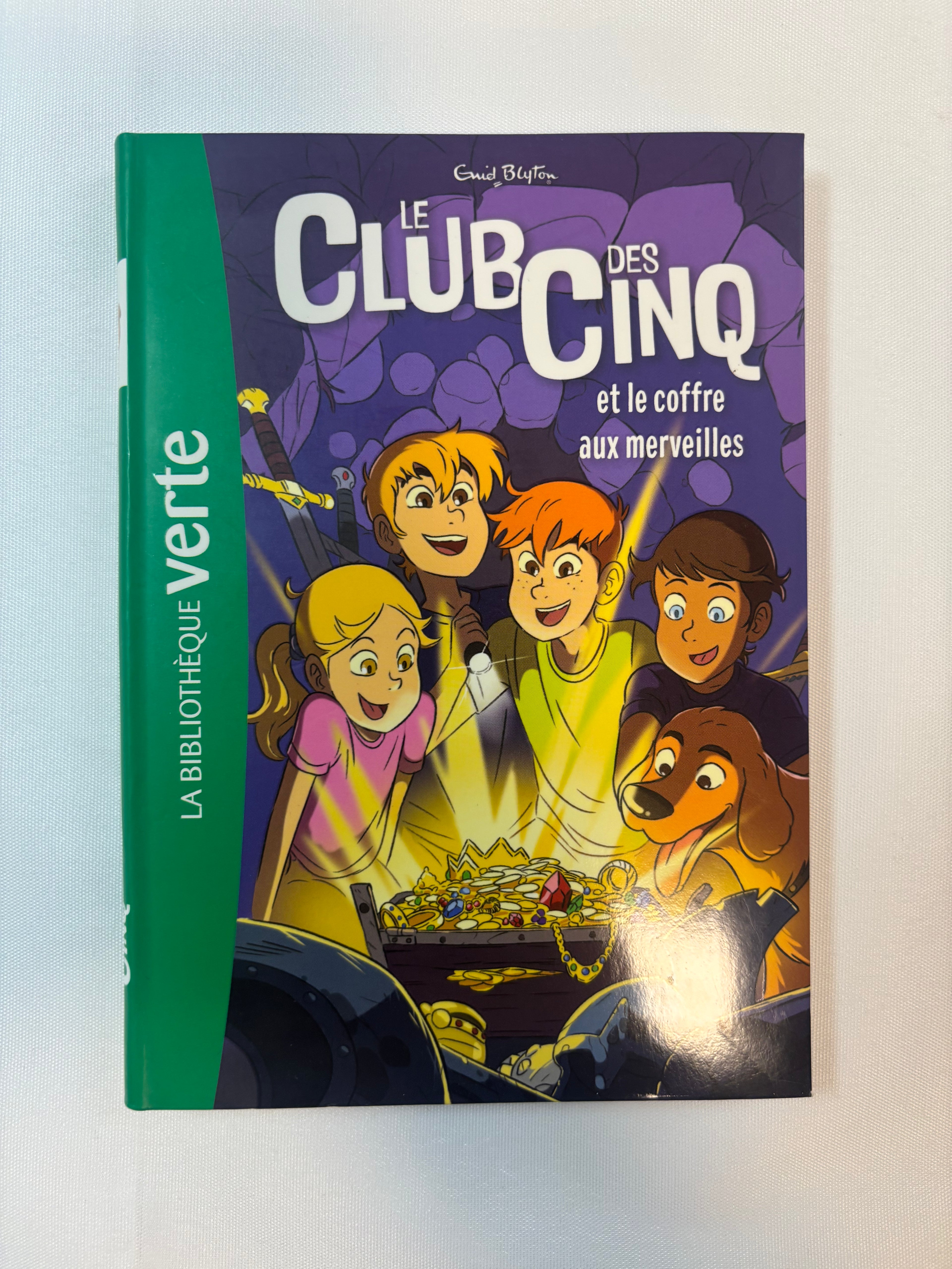 Le Club des Cinq et le coffre aux merveilles – Bibliothèque Verte
