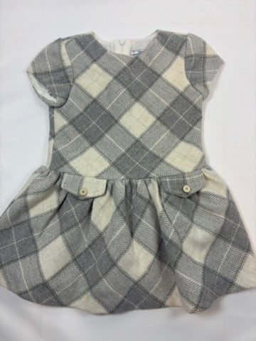 Robe grise et blanche – Mayoral – Fille 98