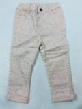 Pantalon rose motif étoile (taille 86)
