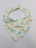 Bavoir blanc motif animaux de la mer unisexe - Smile