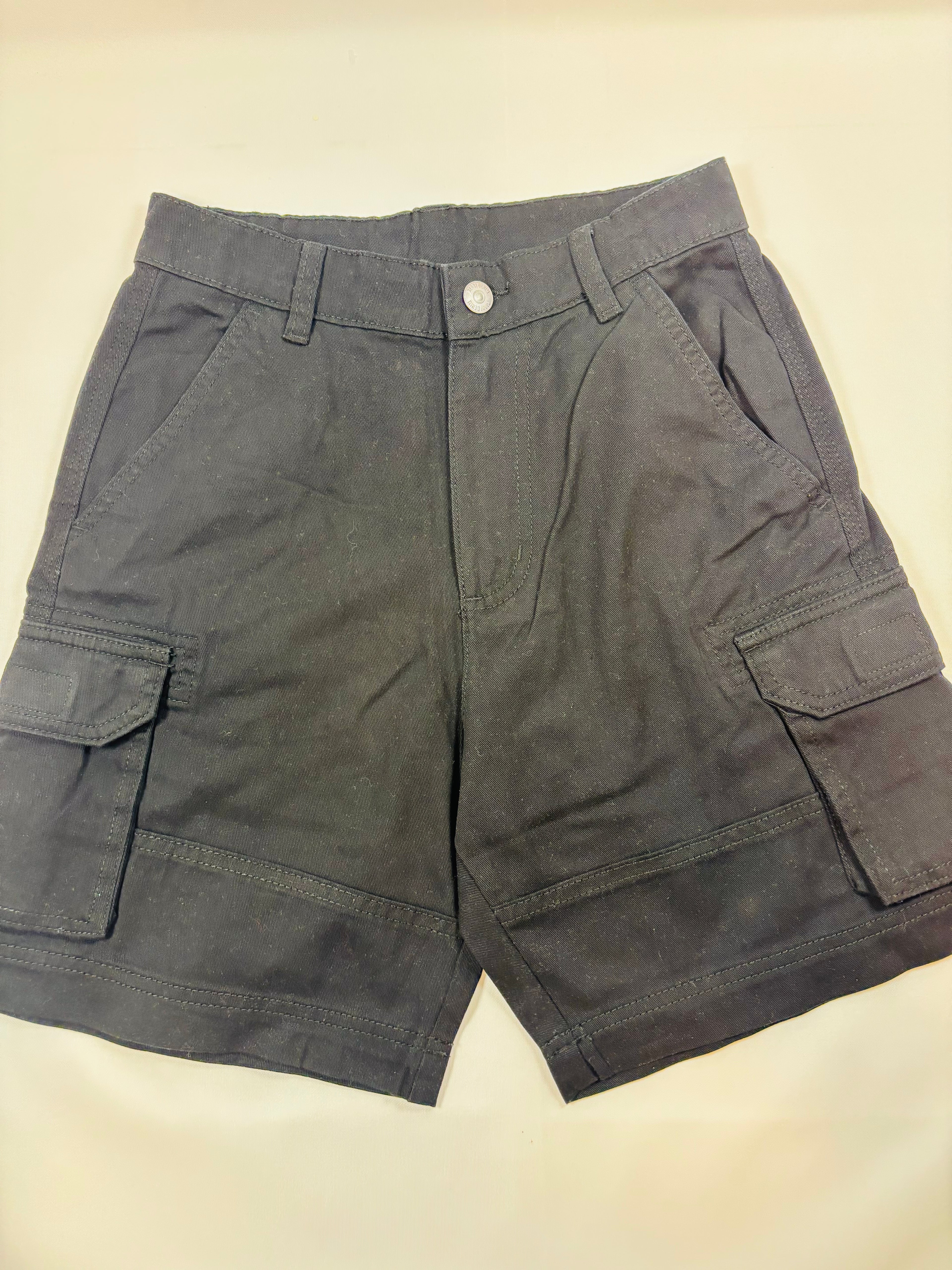 Bermuda noir garçon – taille 152/156