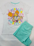 Pyjama Pat Patrouille blanc et turquoise C&A – Fille