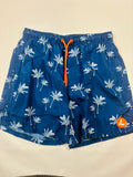 Maillot de bain bleu à palmiers garçon Losan – Taille 176 (neuf)