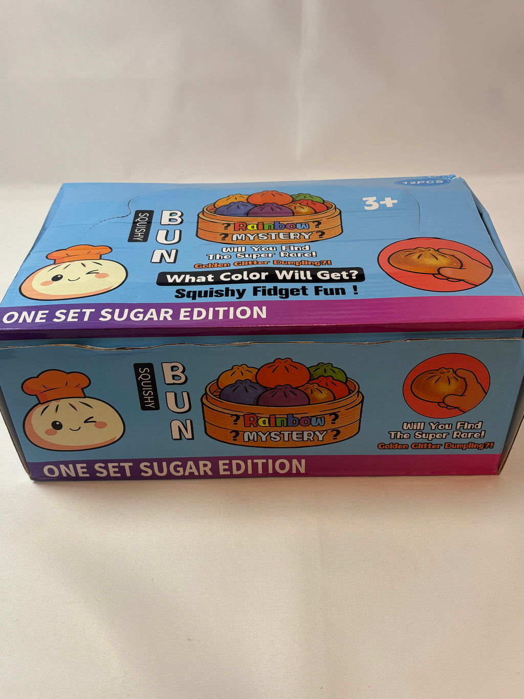 Squishy bun diverses couleurs – Jouet sensoriel