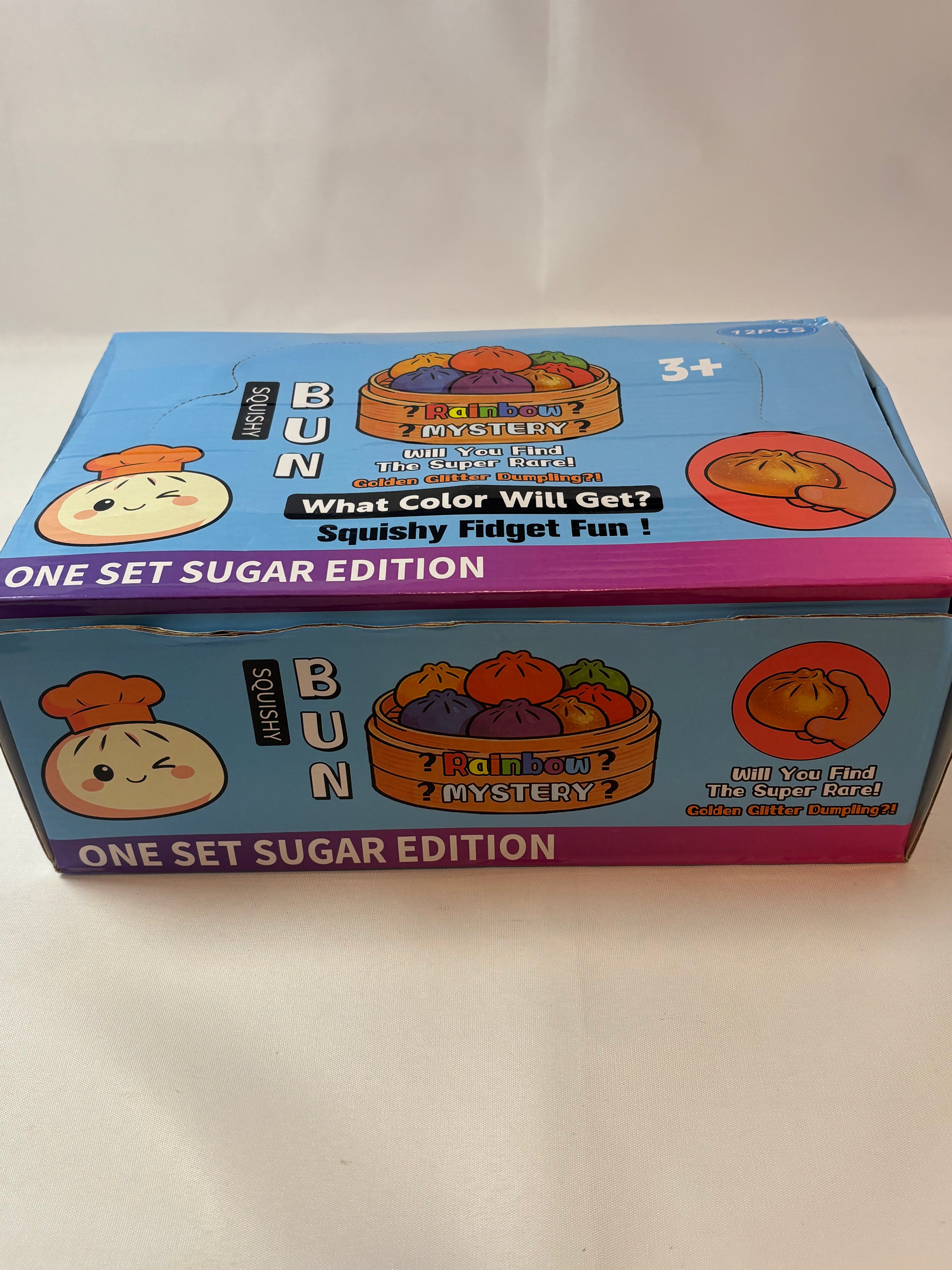 Squishy bun diverses couleurs – Jouet sensoriel
