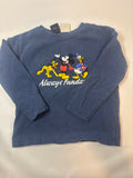Sweat-shirt bleu motif Mickey – Zara – 104