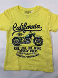 T-shirt Jaune Motif Moto – Garçon – 104